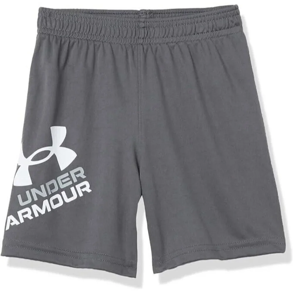 Under Armour Little Boy's Pitch Gray S21 Sport Shorts Size 4 New